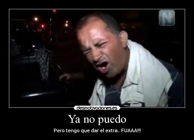 Ya no puedo - 