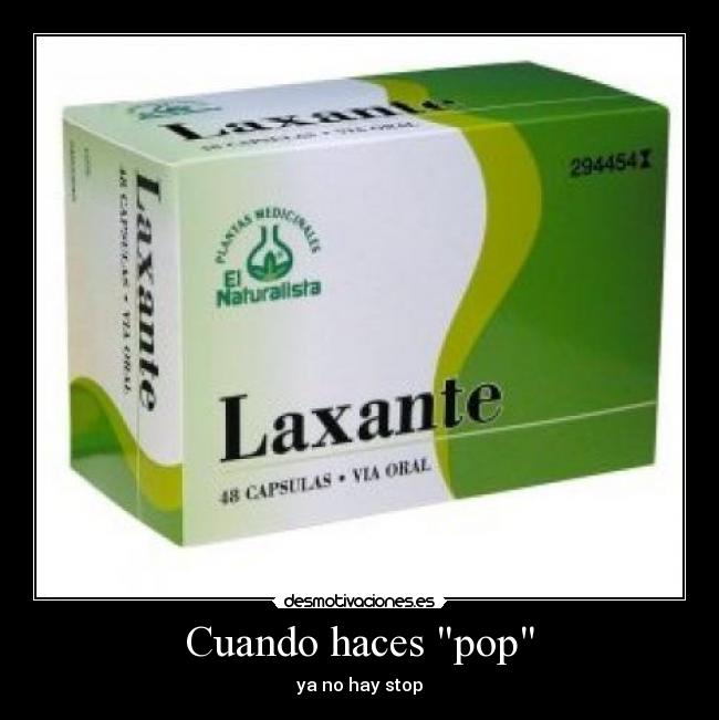 Cuando haces pop - ya no hay stop