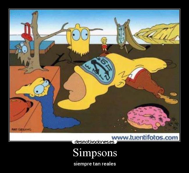 Simpsons - siempre tan reales