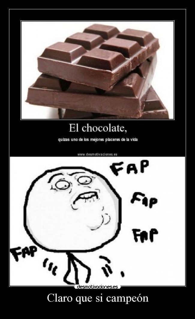 Claro que si campeón -