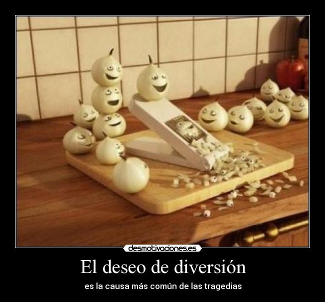 El deseo de diversión - es la causa más común de las tragedias