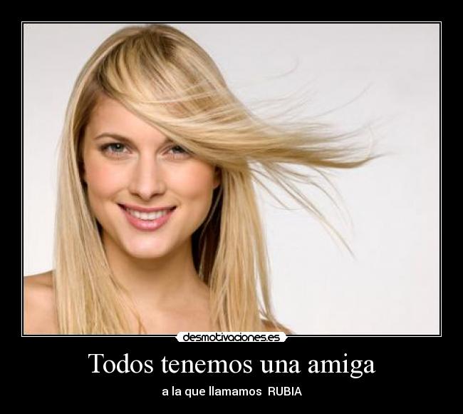 Todos tenemos una amiga - 