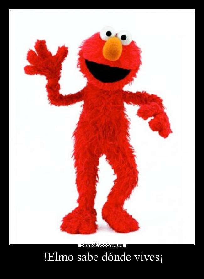 !Elmo sabe dónde vives¡ - 