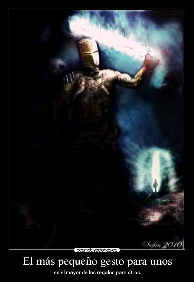 carteles gesto regalo desmotivaciones