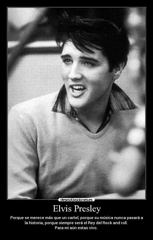 carteles elvis presley desmotivaciones