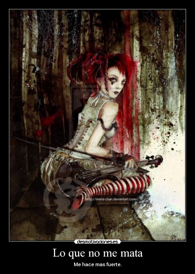 Lo que no me mata - 