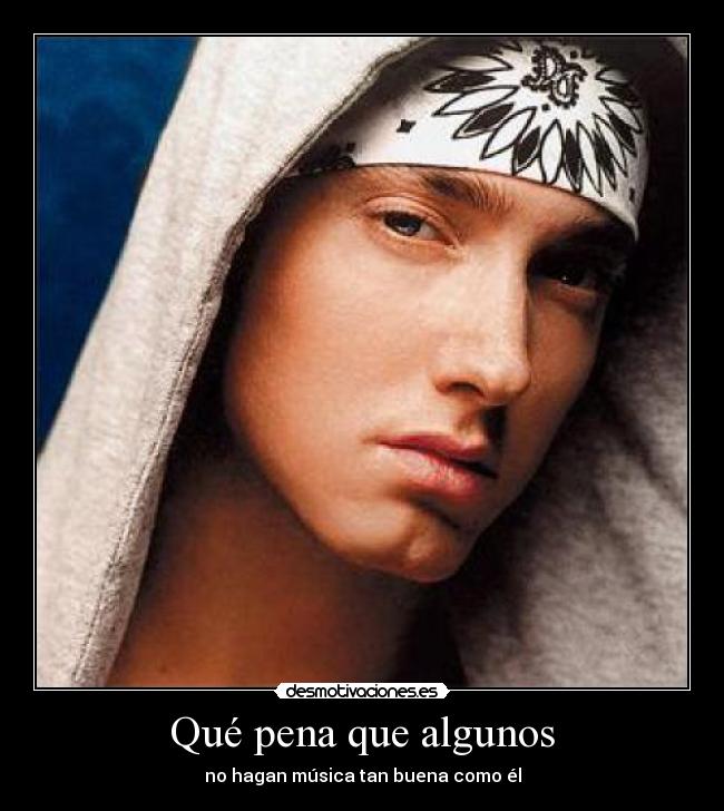 Qué pena que algunos -