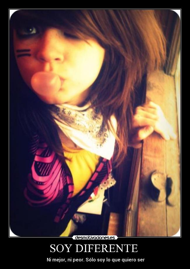 SOY DIFERENTE -