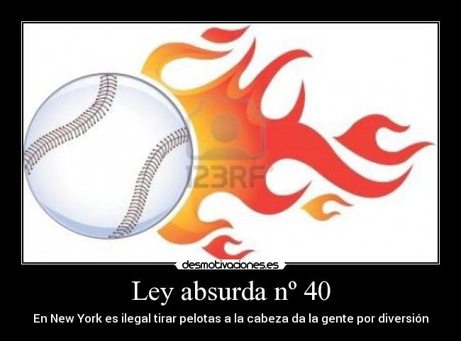 Ley absurda nº 40 - 