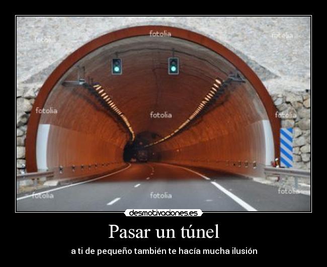 Pasar un túnel - 