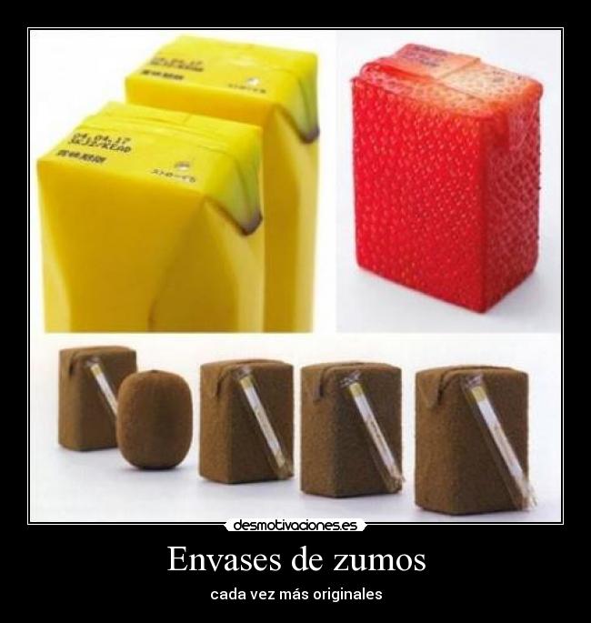 Envases de zumos -