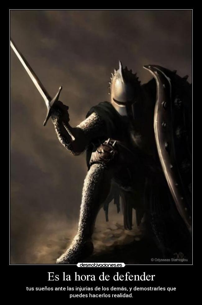 Es la hora de defender - 