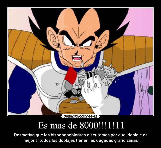 Es mas de 8000!!!1!11 - 