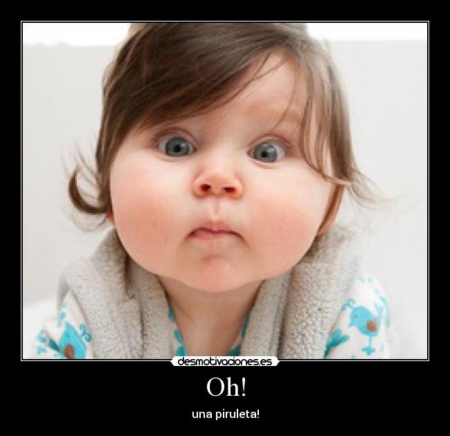Oh! - una piruleta!