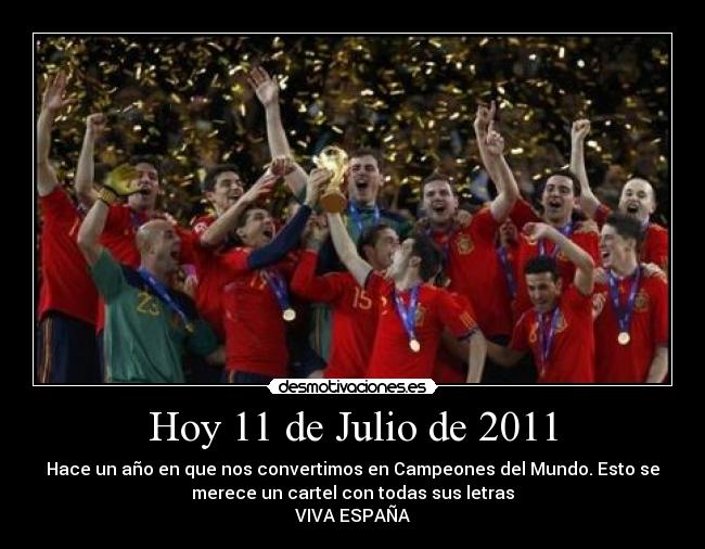 Hoy 11 de Julio de 2011 -
