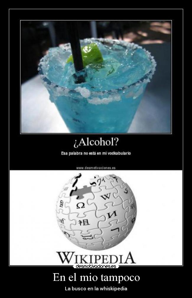 En el mio tampoco - La busco en la whiskipedia
