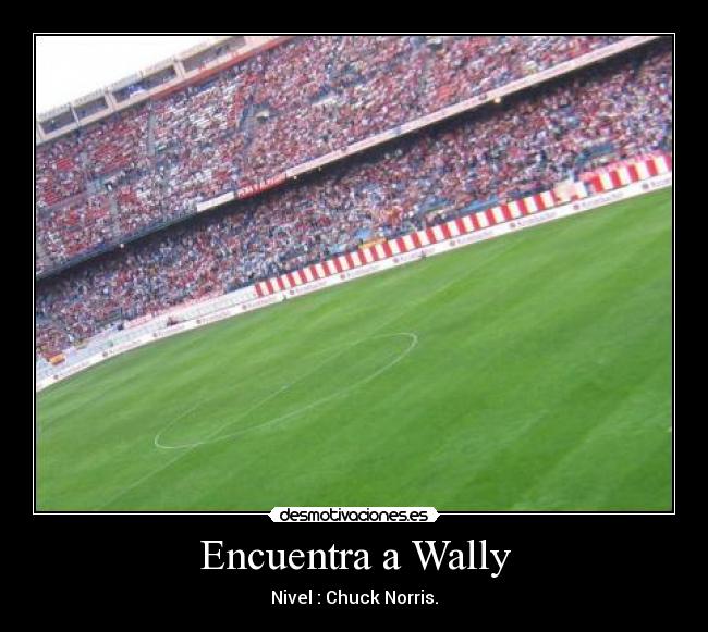 Encuentra a Wally - Nivel : Chuck Norris.