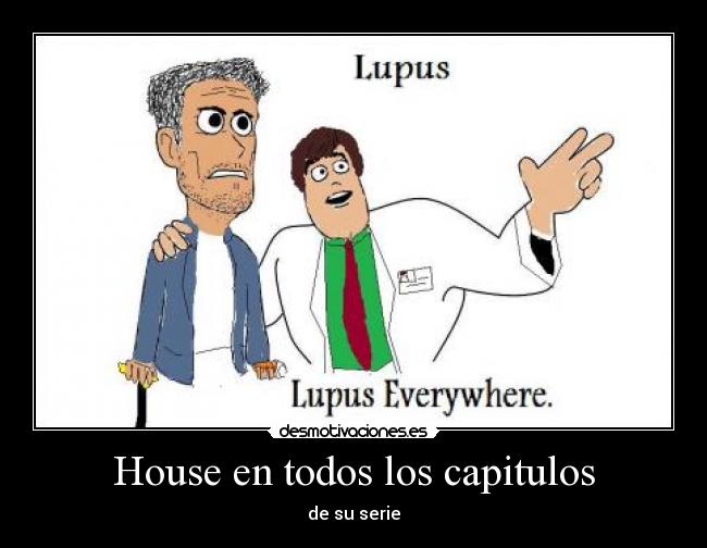 House en todos los capitulos - de su serie