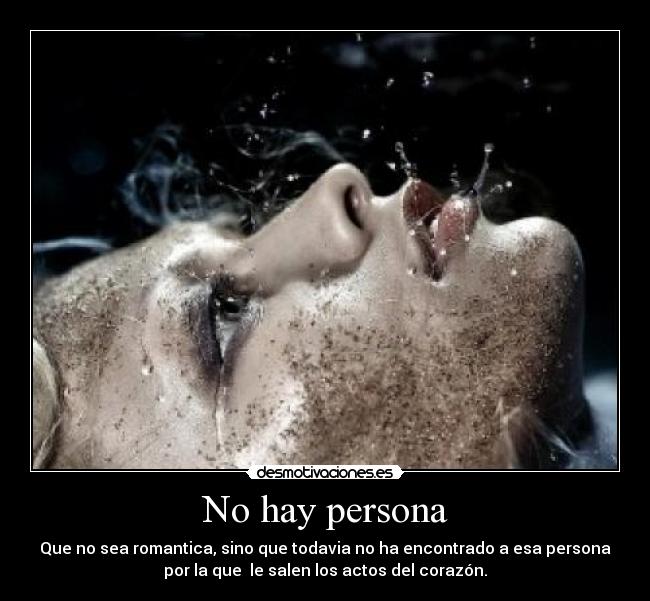 No hay persona -