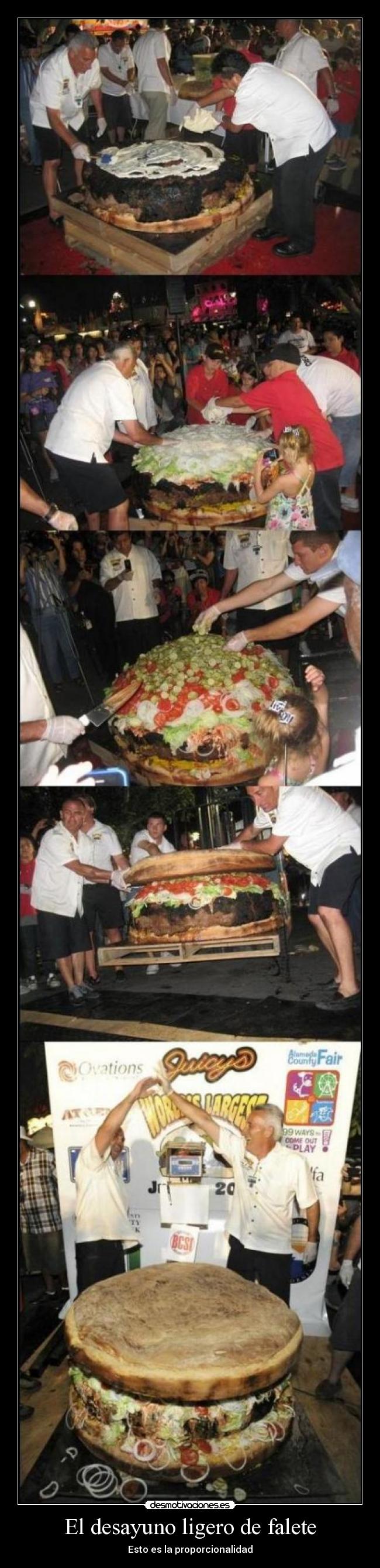 El desayuno ligero de falete -