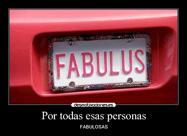 Por todas esas personas -