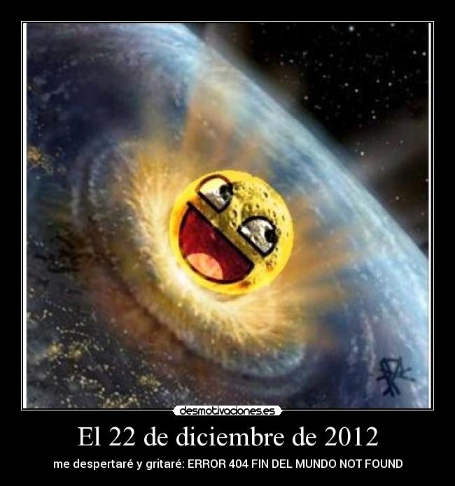 El 22 de diciembre de 2012 -