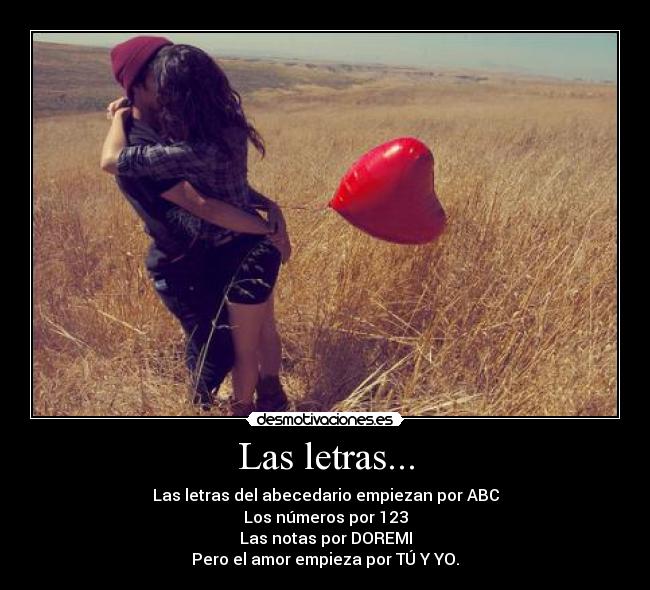 Las letras... - 