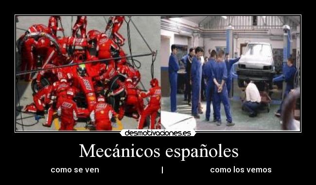 Mecánicos españoles -