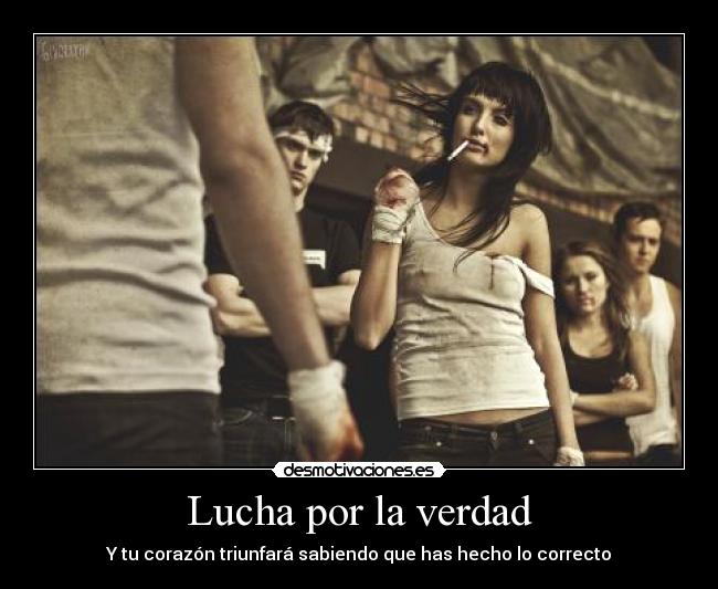 Lucha por la verdad - 