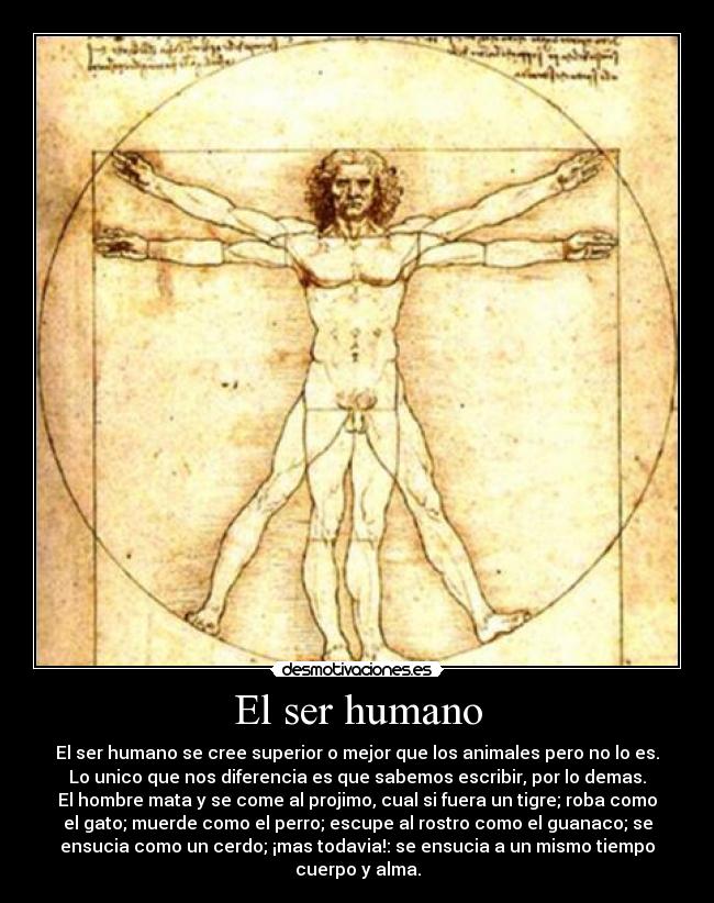 El ser humano - 