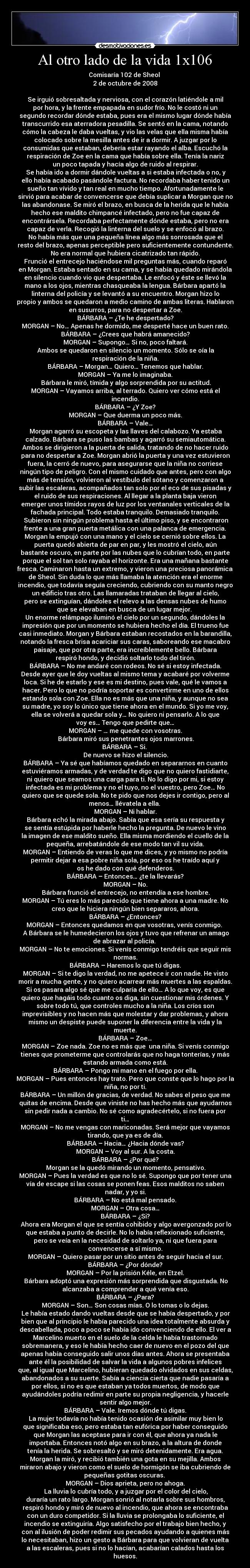 Al otro lado de la vida 1x106 - 