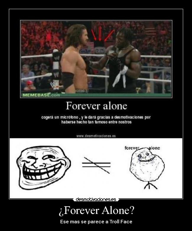 ¿Forever Alone? - Ese mas se parece a Troll Face