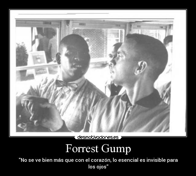carteles forrest gump desmotivaciones