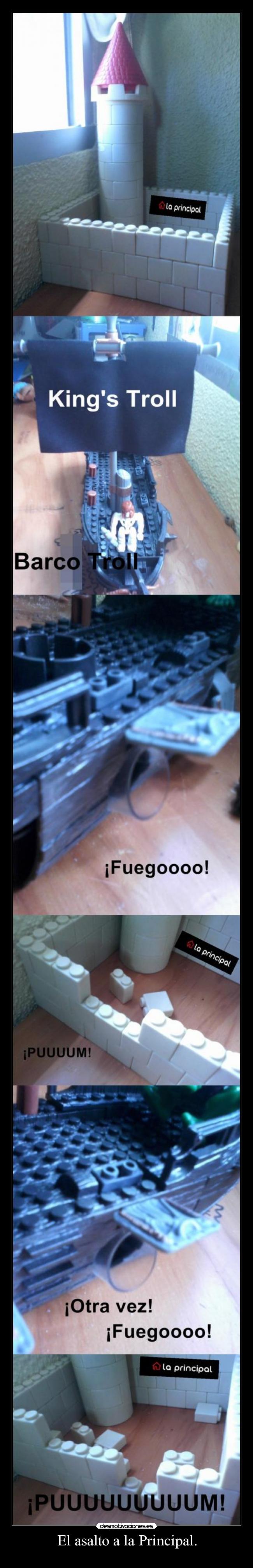 El asalto a la Principal. - 