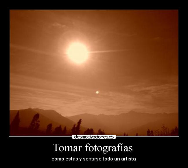 Tomar fotografías -