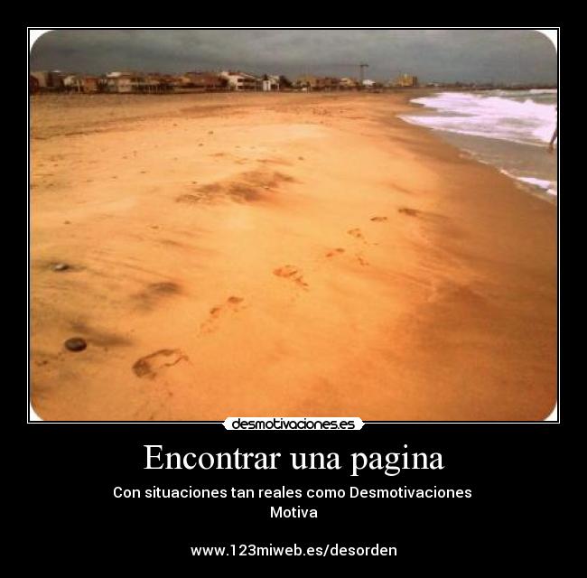 Encontrar una pagina - 