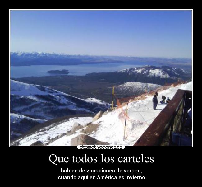 Que todos los carteles - 