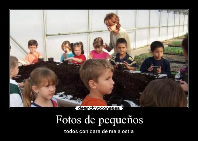 Fotos de pequeños - 
