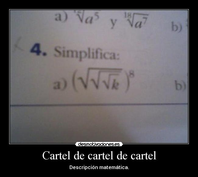 Cartel de cartel de cartel -