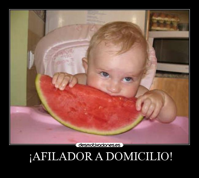 ¡AFILADOR A DOMICILIO! -