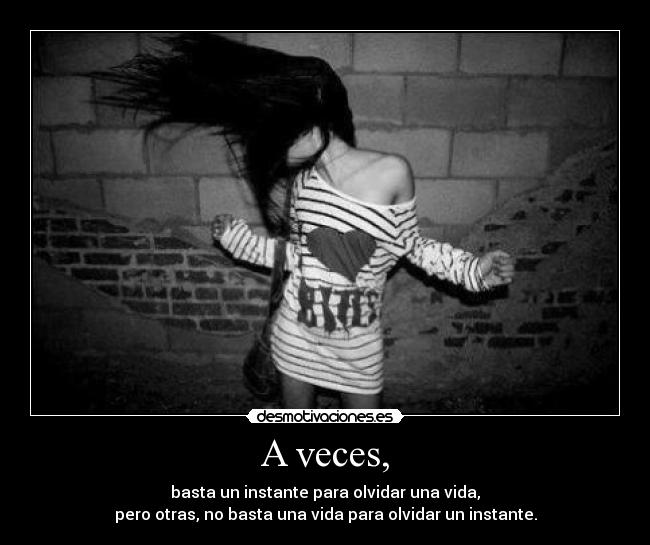 A veces, - 