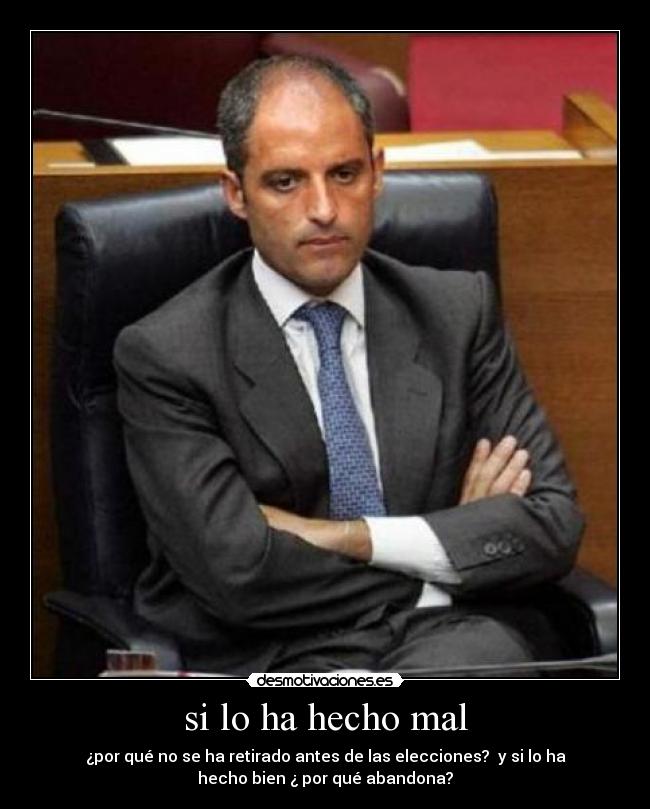 si lo ha hecho mal -