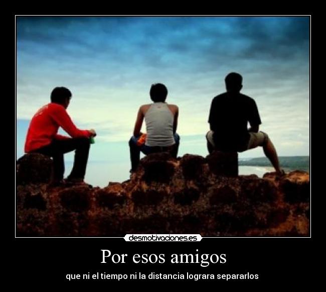 Por esos amigos - 