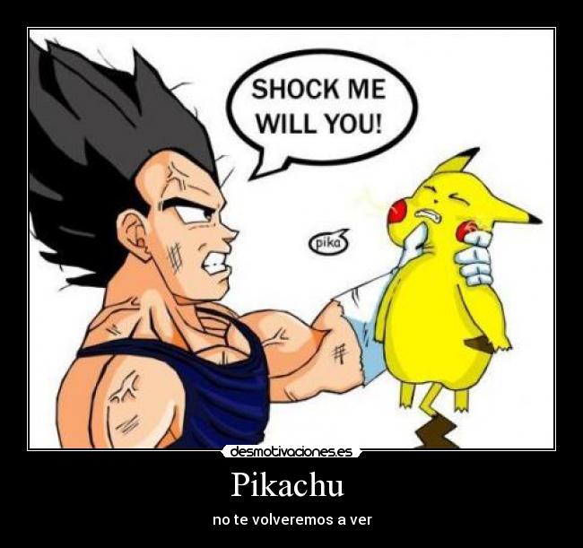 Pikachu - no te volveremos a ver