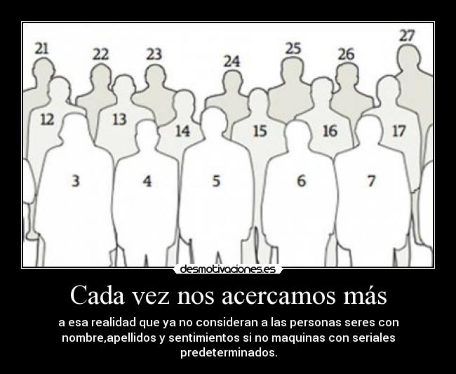 Cada vez nos acercamos más - 