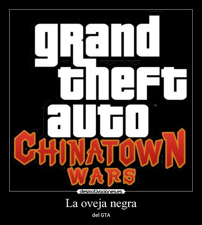 La oveja negra - del GTA
