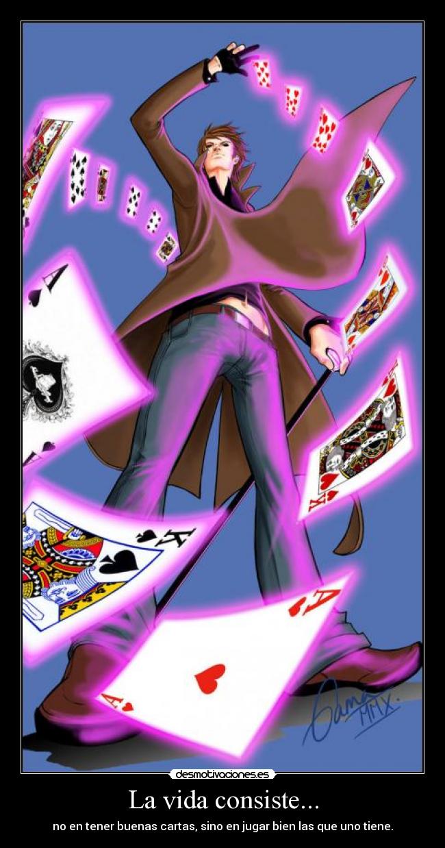 La vida consiste... -