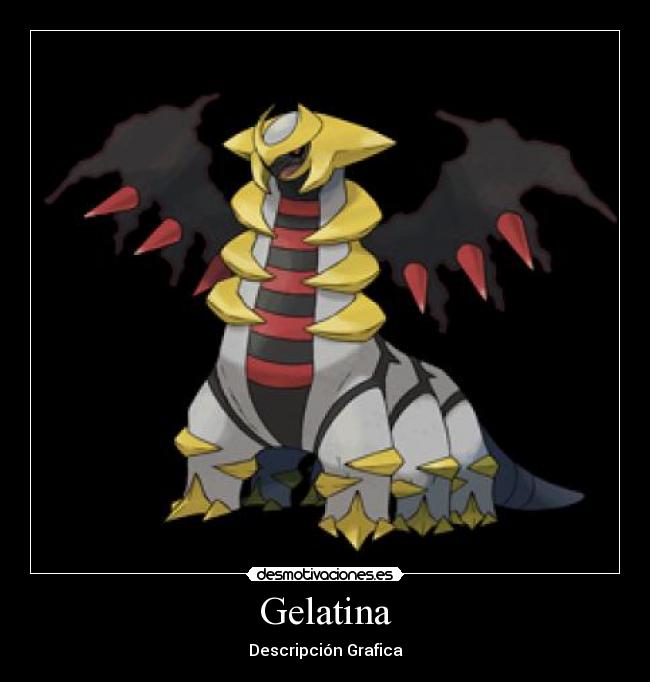 Gelatina - Descripción Grafica