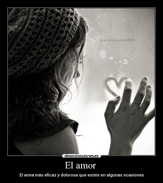 El amor -