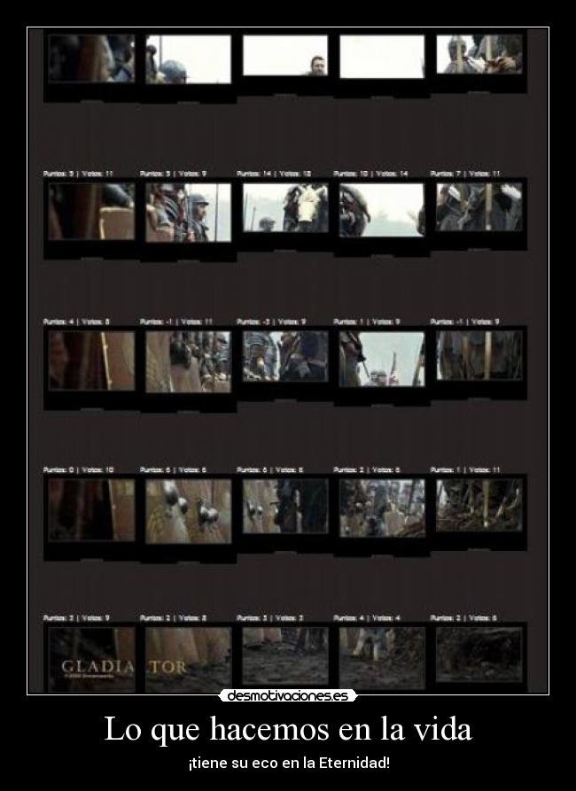 Lo que hacemos en la vida - 
